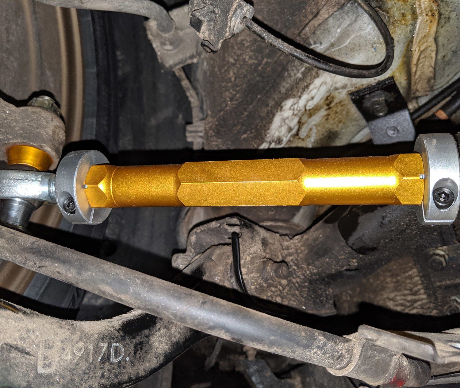 Adjustable Toe Arm ~ A Customized Car Chassis Part Aero Aluminum & SS 304
