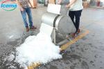200kg/Min Ice Block Crusher Machine 380V 220V Commercial