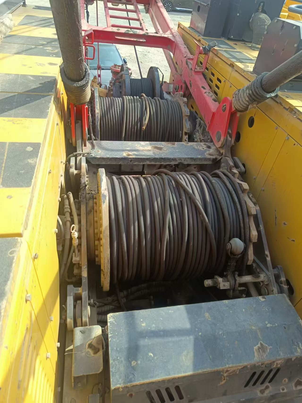 2019 Used Hydraulic Crawler Crane 75 Tons with Five-Arm Jib