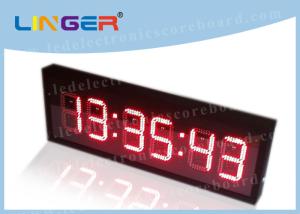 Quality Double Sides LED Countdown Timer For Different Sports Game 88 / 88 / 88 Format wholesale
