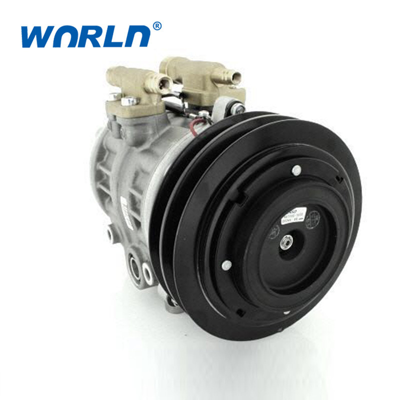 Car Air Conditioner Truck Compressors For Toyota Coaster Bus 10P30B 2PK Model 447180-2340/447220-8987/447220-1031