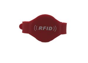 Quality M5 Chip Silicone RFID Access Control Wristbands ISO14443A ISO15693 Standard wholesale