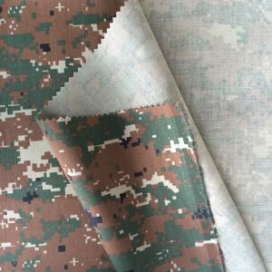 Quality Cotton Polyester Camouflage Fabric Waterproof Camo Material 58/59'' wholesale