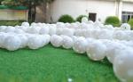 hollow practice golf ball ， hole hole plastic golf ball ， golf ball , golf balls