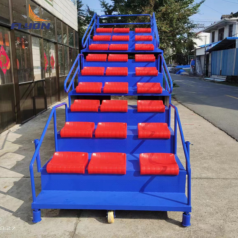Ergonomic ADA Compliant Outdoor Stadium Seats With Non Slip Surface - 1000 Capacity