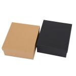 Square Custom Black Brown Shoe Clothing Underwear Gift Packaging Box With You