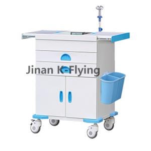 Quality Mobile ABS Medical Furniture First-Aid Rescue Medical Trolley Cart wholesale