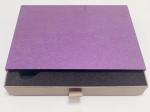 Exquisite Hotel Gift Packing Boxes Cardboard Drawer Box Gold Color Logo