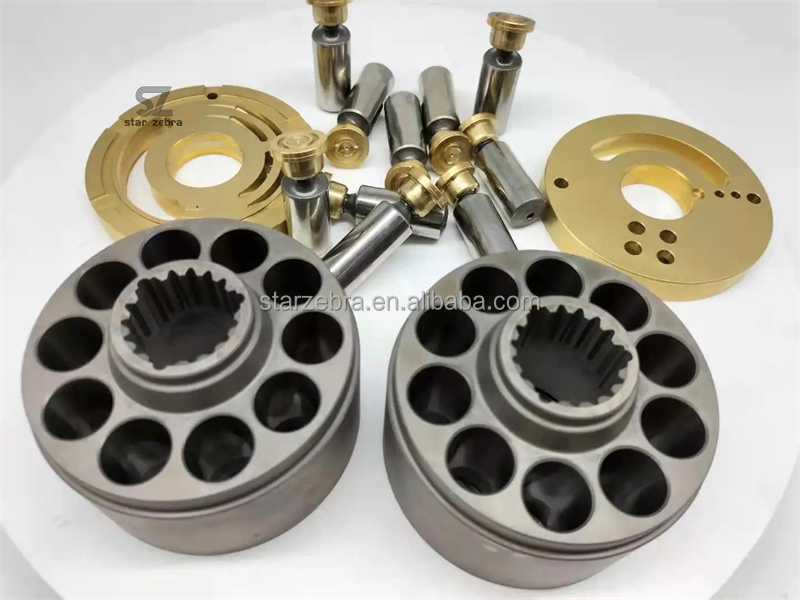 Excavator Main Pump Cylinder Block Valve Plate Piston Shoe AP2D14 AP2D25 AP2D36 AP2D18 AP2D21 Silver Hydraulic Pump Parts