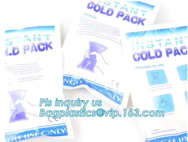water injection Ice Bag gel pack, Lunch bag non-toxic Injecting Water Ice cold Pack, water injection Ice Bag gel pack GE