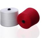 TFO soft winding Sewing Recycled Polyester Spun Yarn 50S/2 Raw White