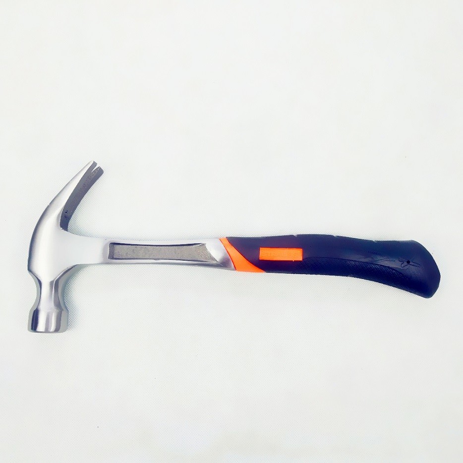 The Most Durable Carbon Steel Materials All Steel Claw Hammers With Color Plastic Handle