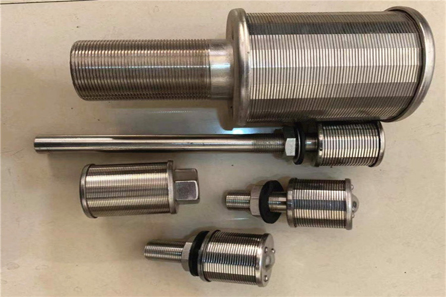 Hastelloy 0.25mm Continuous Slot Sand Filter Nozzle FOTI Water Filtering Screen