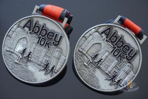 Quality Custom Abbey 10k Marathon Swimming Sport Award Medals 3D Effect Model Medallion wholesale