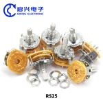 RS25 Industrial Potentiometer Rotary Switches 2 Pole 4 Position