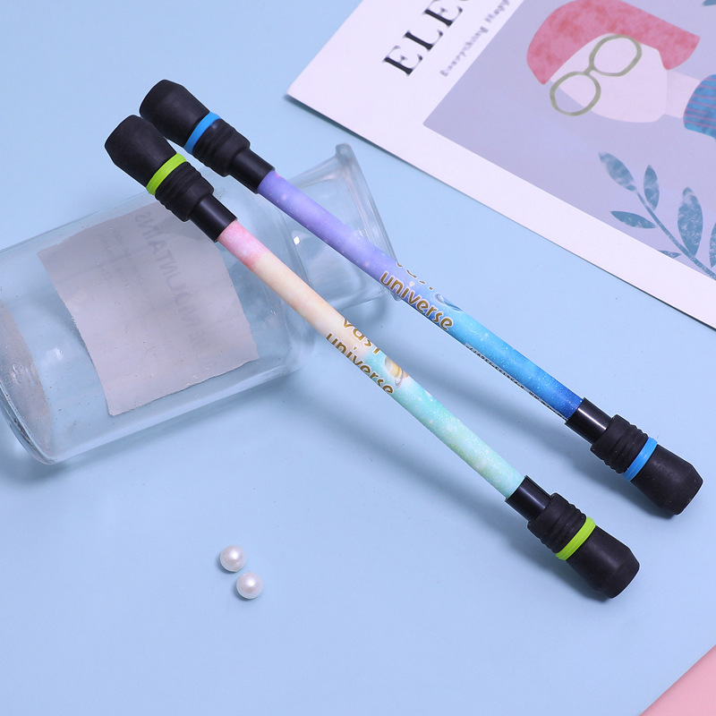 2022 Multi-Function Office Writing Pen Ballpoint Class Spinning Plastic Gift Refills