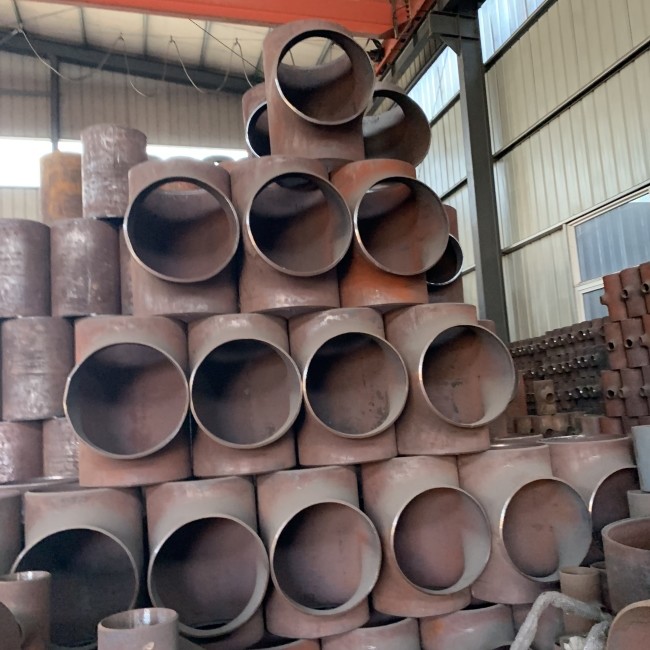 power plant Pipe Fittings Tee DIN STANDARD A234 Wpb Tee