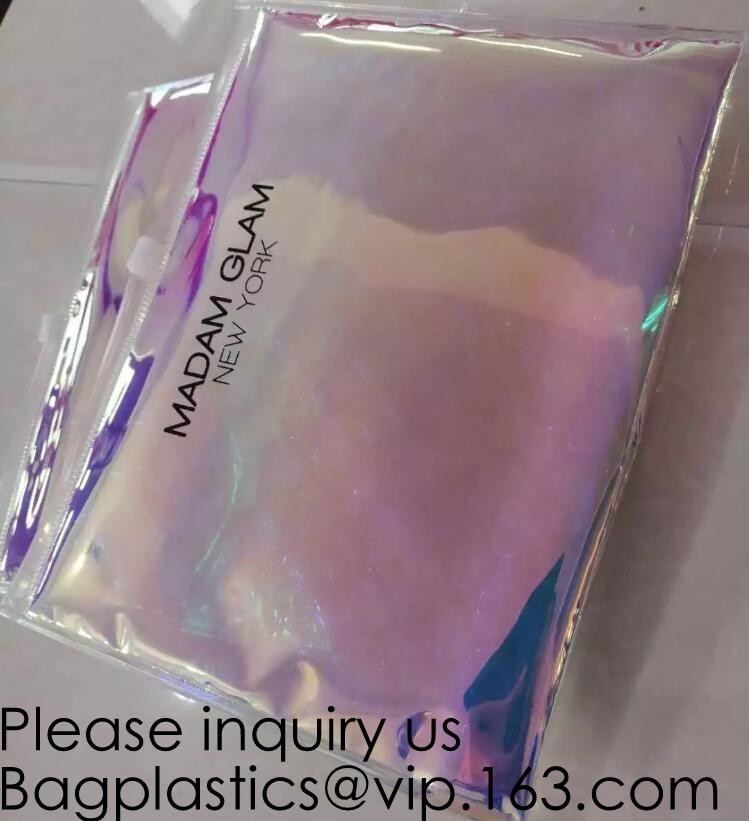 Colored PVC Film Bubble Bag/Special PVC k Bubble Bag/New Material Bubble Mailer With Zipper, bagease, bagplastics