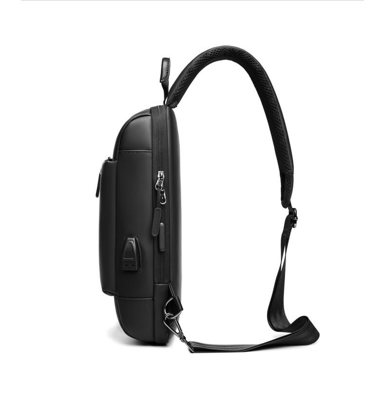 Factory Wholesale new design travel shoulder bag korean crossbody custom chest men sling bag