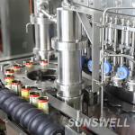Automatic Aluminum Can Beverage Filling Machine 36000CPH SS304 Easy Operation