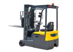 Three Wheel Electric Forklift Warehouse Forklift Trucks With Capacity 1500kg Max