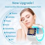 Intelligent Hydrafacial Dermabrasion Machine 7 In 1 Hydra Machine Stationary