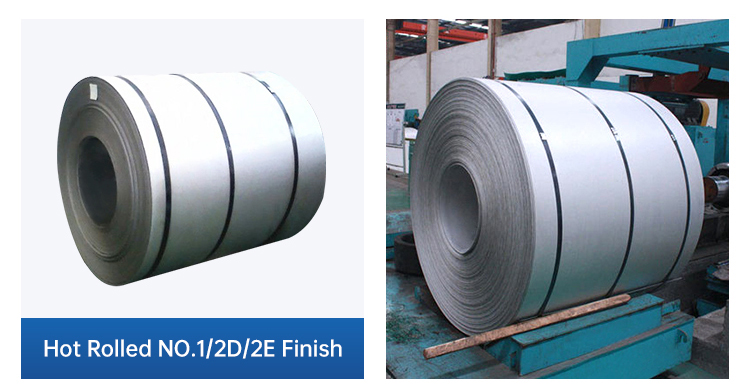 ASTM AISI JIS SUS 201 Stainless Steel Strip Coil No.1 Surface