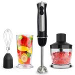 Powerful DC motor Immersion Hand Blender, Stainless steel blender and blade,