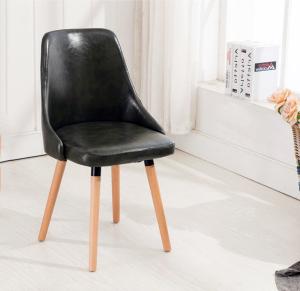 Quality Velvet Cushion Backrest Stacking Wooden Dining Room Chairs wholesale