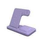 176g 3 In 1 Portable Wireless Charger 15w/10w/7.5w/ 5w Charge Abs