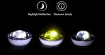 Road Safety Reflector Glass Road Studs Glass Cat Eyes Glass Road Reflector