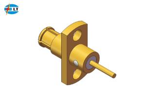 Quality Push on SMP Female 2 Holes Flange Mount Connector wholesale