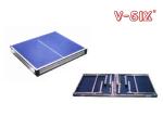 Single / Double Folding Kids Table Tennis Table Easy Install Movable 75*125*76