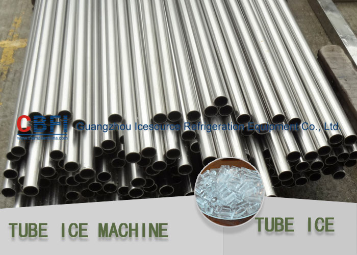 Human Consumption 304 Stainless Steel Tube Ice Machine air pressure control