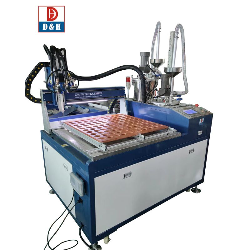 PLC programming control system automatic silicone dispensing machine for fine cleaning