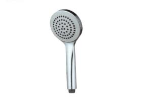 Quality ZYD-3034 One Fuction Water Saving Round Shape ABS Plastic Injection Chrome Plated Bathroom Accessory Shower Hand wholesale