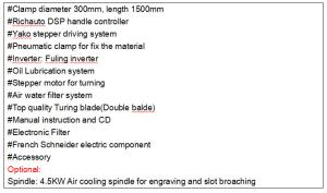 Quality KC1530 Wood CNC Lathe Machine for woodworking wholesale