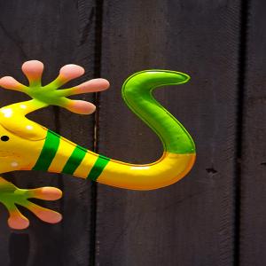 Quality Outdoor Metal Lizard Wall Decor Hanging Metal Wall Art Gecko wholesale