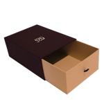 Chocolate Gift Box Slide Drawer Type Paper Material Custom Logo Printed