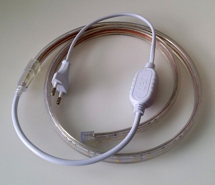 KooSion 230V AC LED Ribbon lamp all colours smd5630/5730 60led/meter