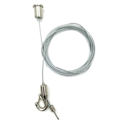 Mounting Components Cable Grippers Safety Hook Lock Wire Grip suspension kit