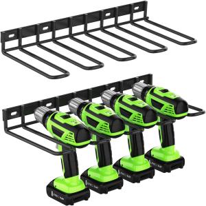 Quality Wall Mount Power Tool Storage Organizer Heavy Duty Drill Holder Behind Doors/On Walls wholesale