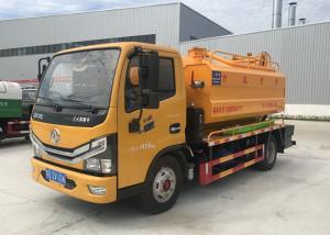 Quality RHD 5m3 Vacuum Sewage Suction Truck With Jurop Vacuum Pump wholesale