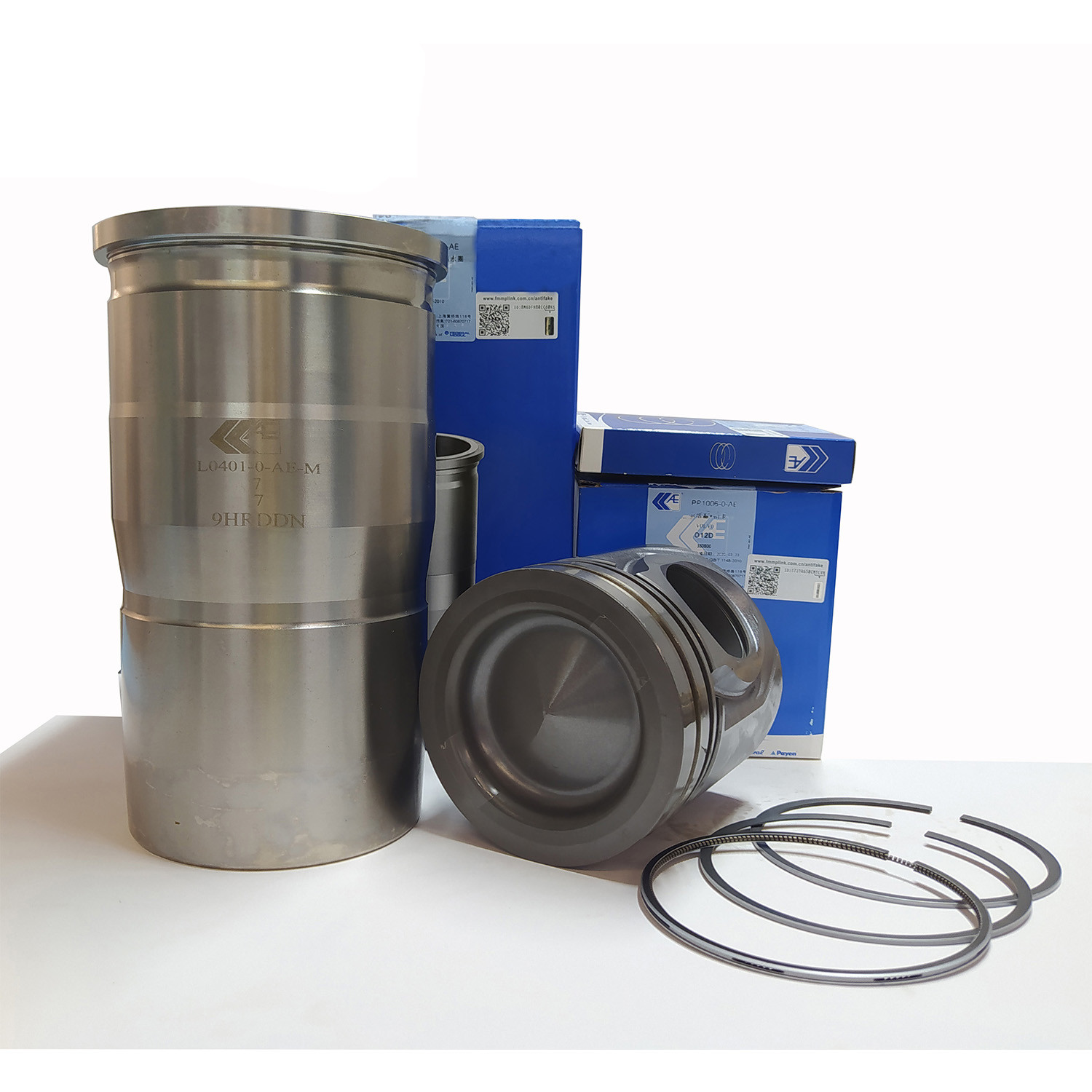 VOE20498544 Diesel Engine D12D Cylinder Liner Kit For Volvo EC360B EC460B