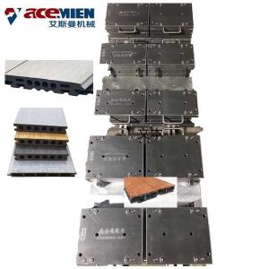 Quality PE PVC Wood Plastic Composite Making Machine WPC Door Frame Production Line wholesale