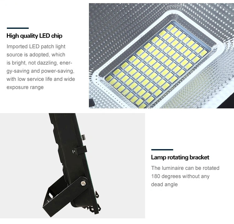 SDM2835 30000LM 300 Watt LED Solar Flood Light Motion Radar Control