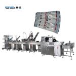 Automatic Feeding Napkin Chopsticks Toothpick Cutlery Set Packing Machine With