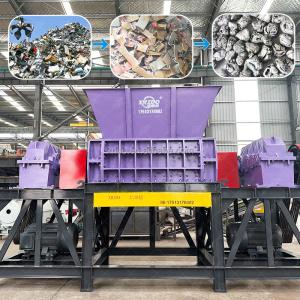 Quality Waste Shredder Machine Small Metal Crusher Machine Carton Shredder Price wholesale