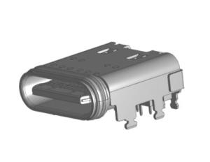 Quality IPX8 USB Connectors SMT 24 Pins USB Type C Vertical Connector wholesale