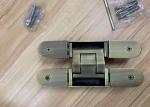 29x160 mm Zinc Alloy Adjustable Concealed Hinges For Wooden Metal Door